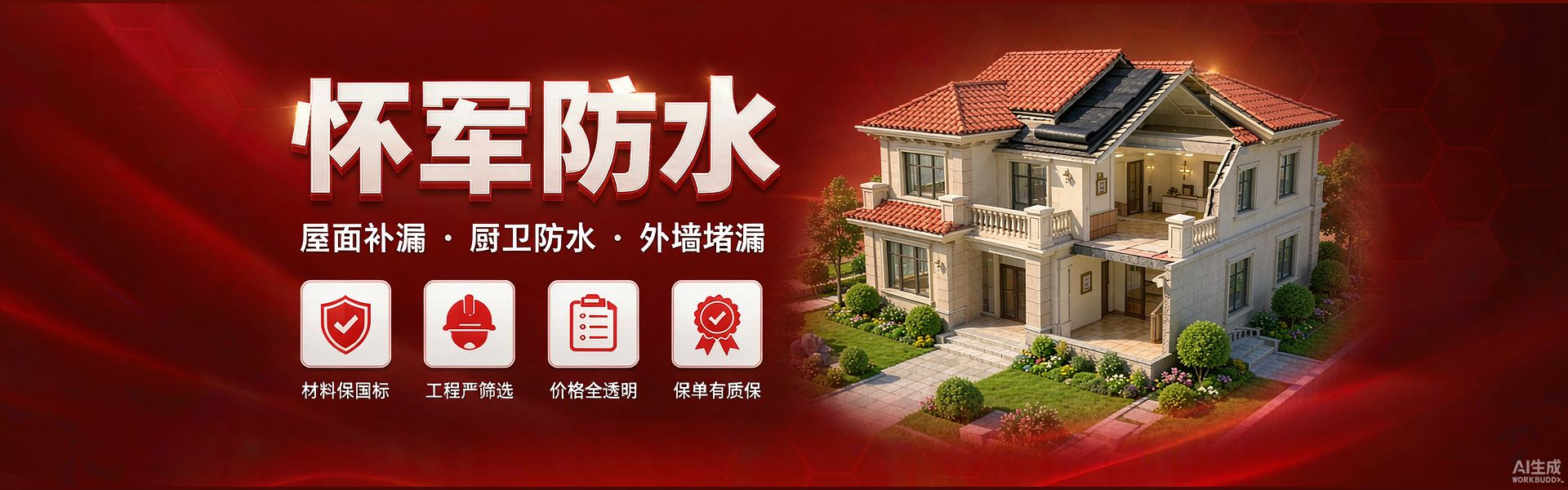 北京防水堵漏专家